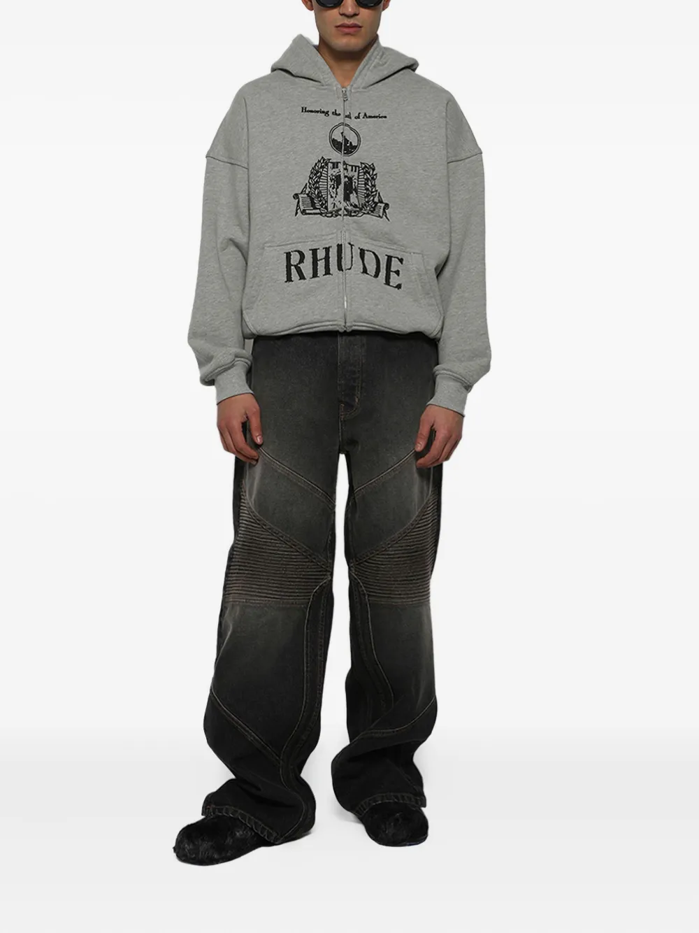 RHUDE Youth Of America zip-up hoodie | Hoodies | Image 2