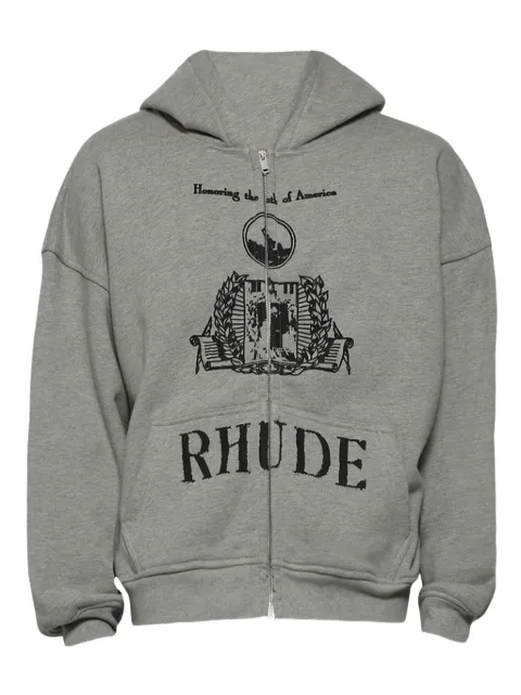 RHUDE هودي 'يوث أوف أميركا' بسحاب