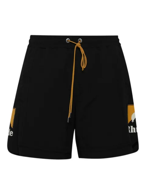 RHUDE Moonlight Logo drawstring shorts