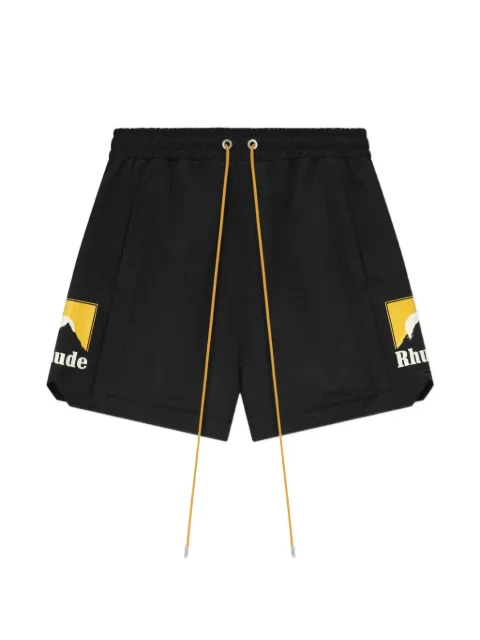 RHUDE Moonlight Logo drawstring shorts