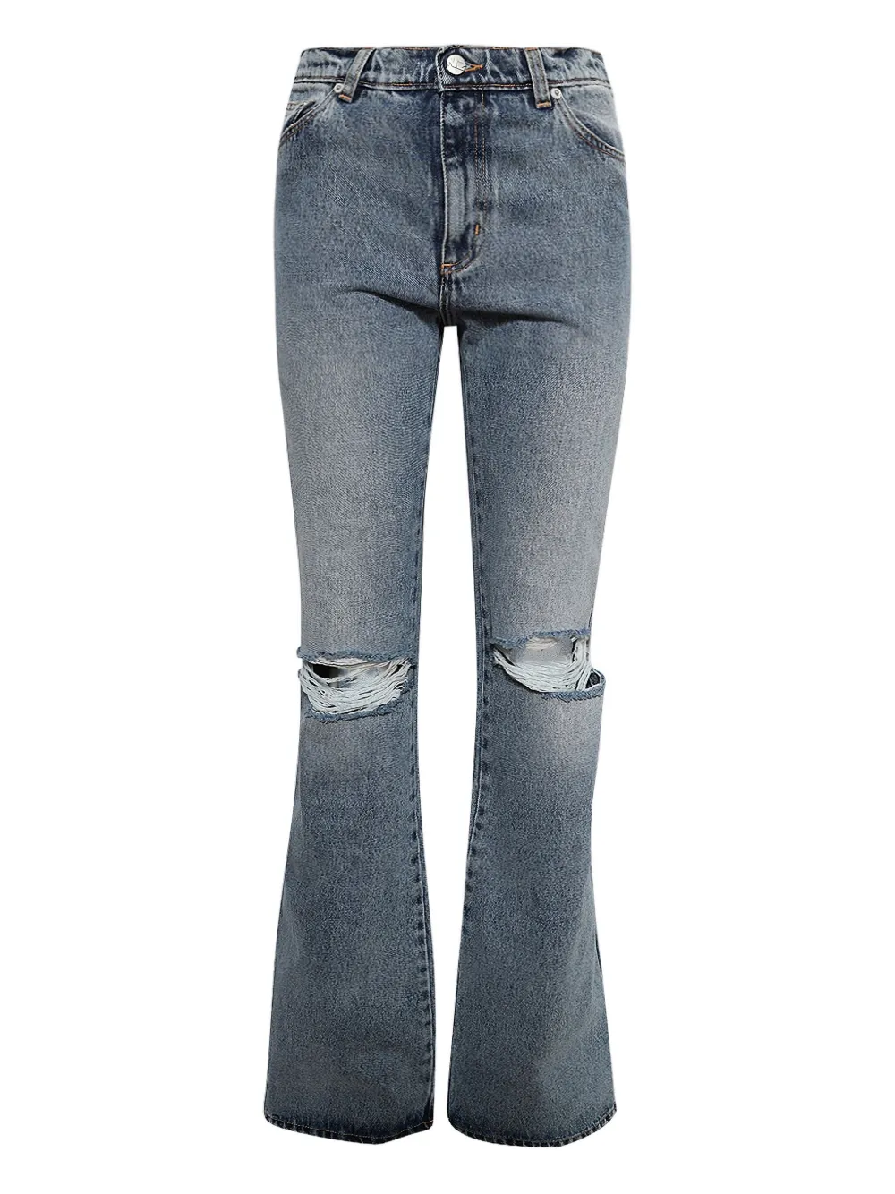 Natasha Zinko Jeans svasati con effetto vissuto - Blu