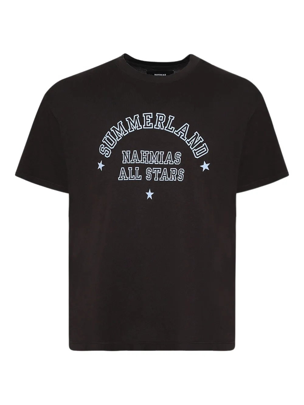 Nahmias graphic T-shirt | Black | Image 1