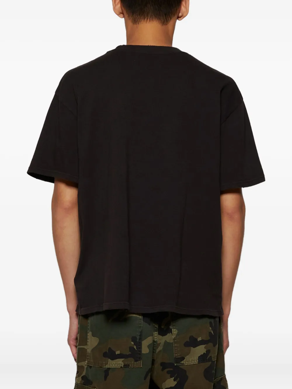 Nahmias T-shirt met grafische print Zwart