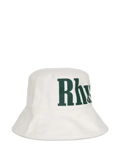 RHUDE logo-print bucket hat