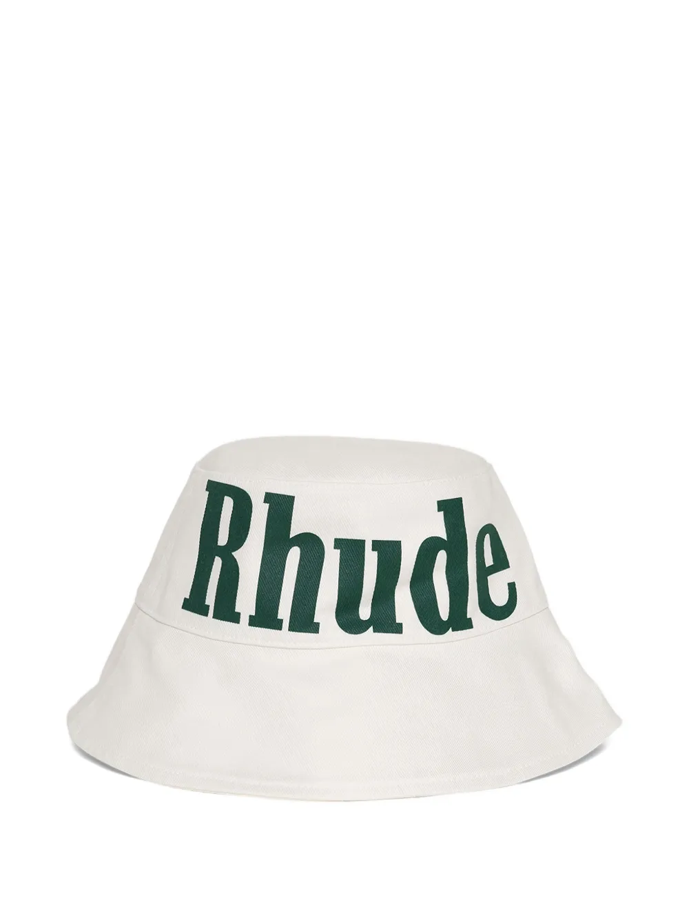 RHUDE logo-print bucket hat - Beige