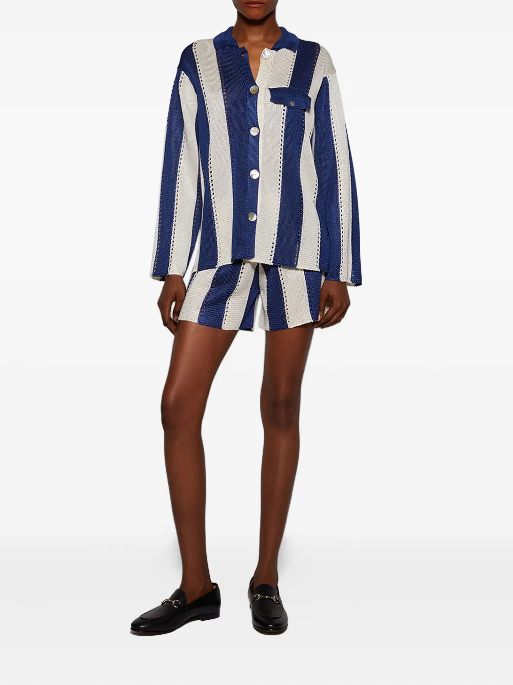 Calle Del Mar Cabana stripe shorts | Short Shorts | Image 2