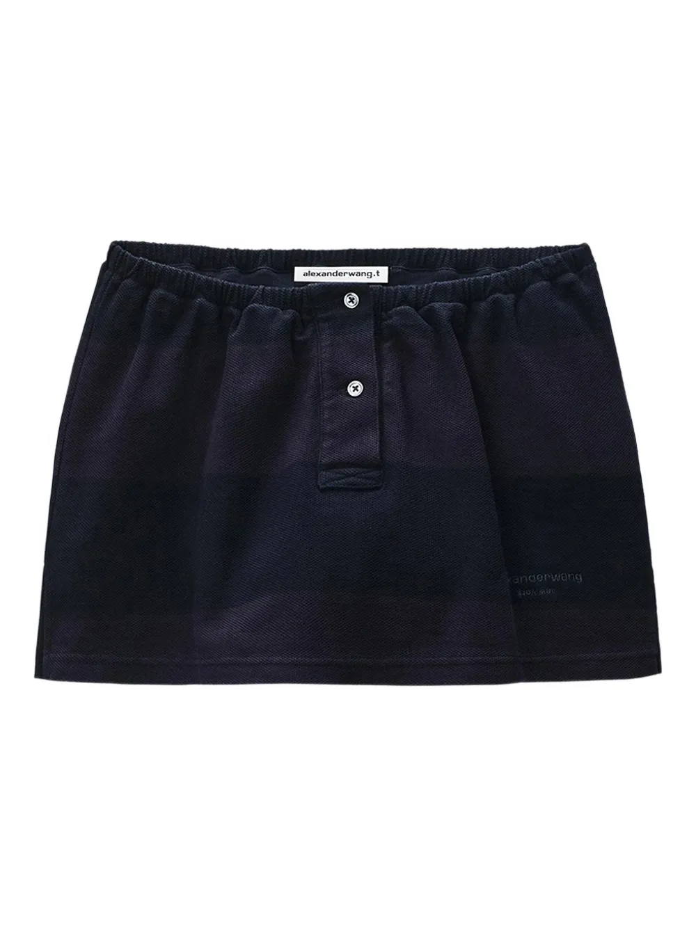alexanderwang.t button mini skort | Black | Image 1
