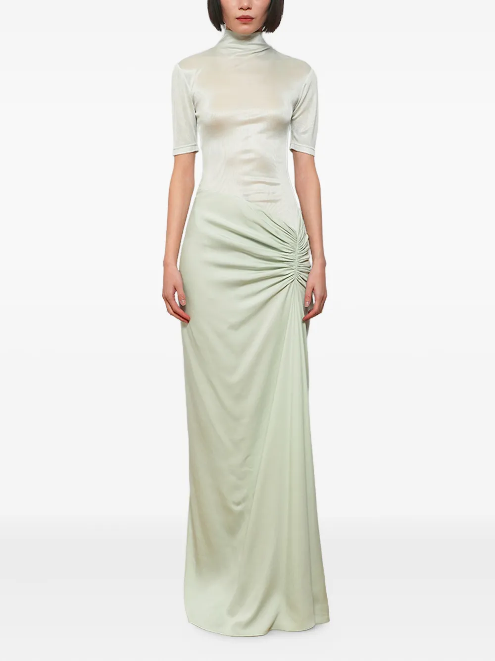 Christopher Esber Fusion ruched tee gown maxi dress | Day Dresses | Image 2