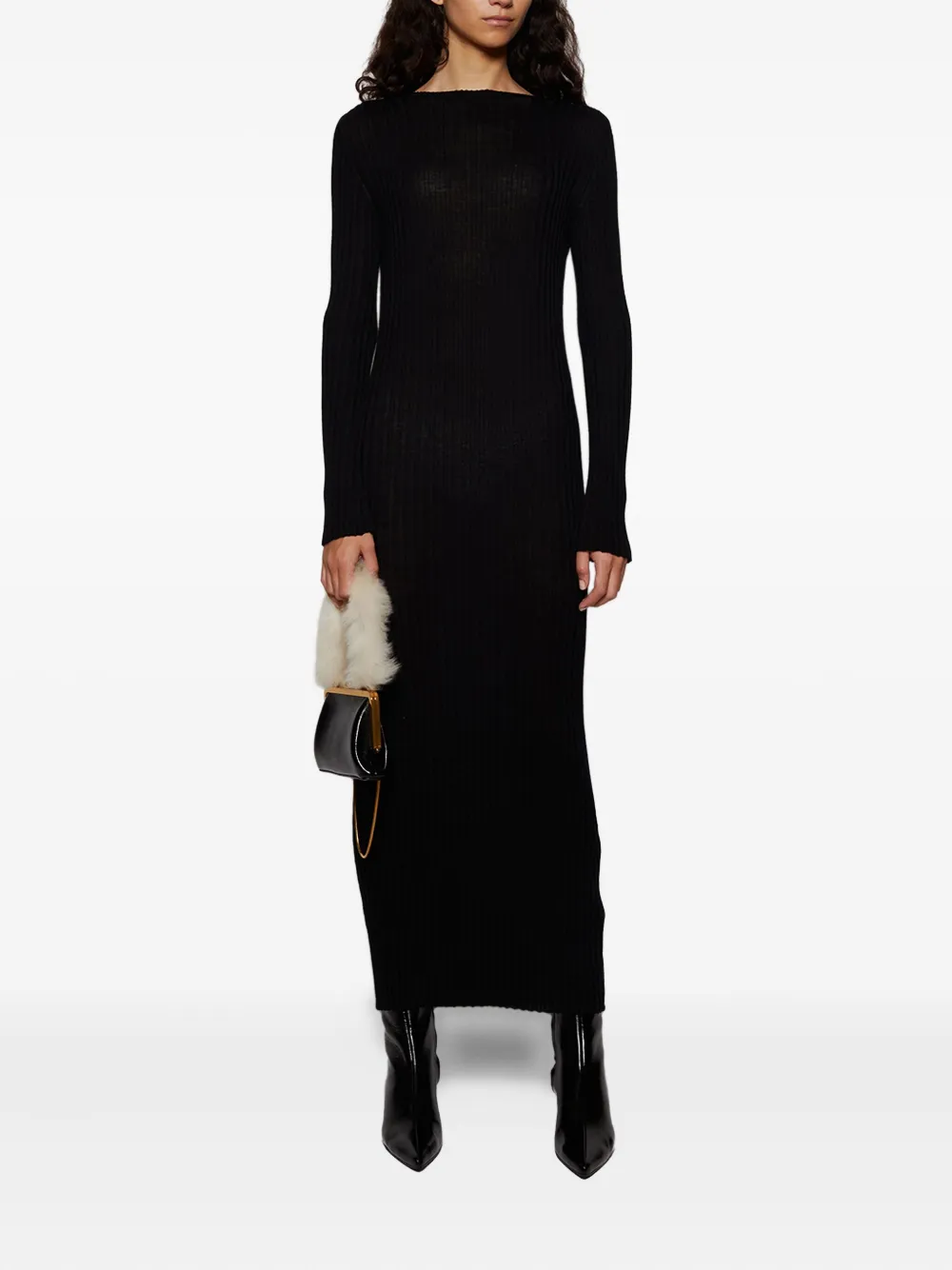 KHAITE small  Lilith shearling-strap shoulder bag | Image 2