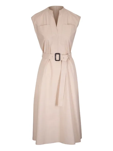 Antonelli vestido midi con cinturón