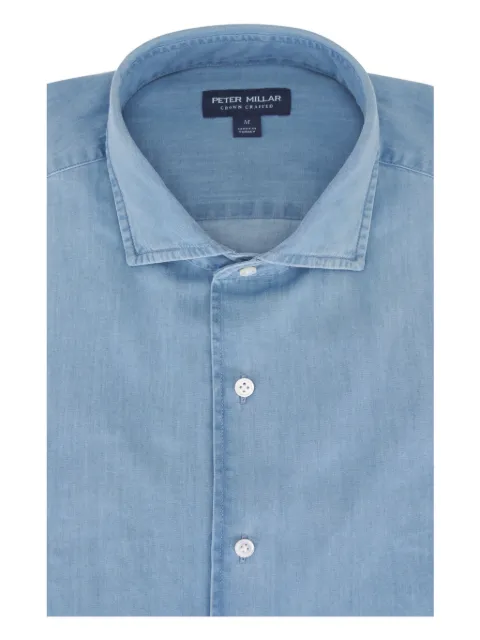 Peter Millar camisa de mezclilla