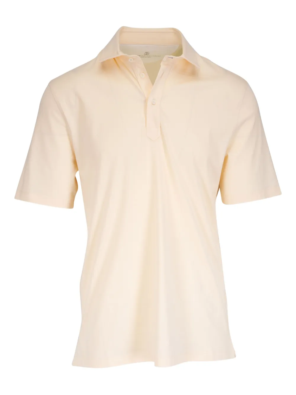 Brunello Cucinelli playera tipo polo | amarillo | Image 1