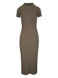 Vince ribbed midi dress - Green