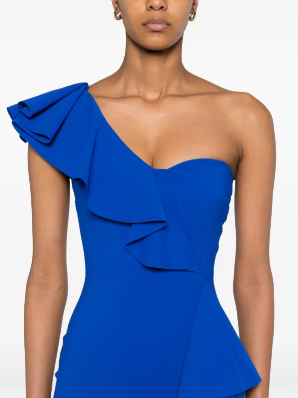 CHIARA BONI LA PETITE ROBE 売れ筋商品|||チアラ・ボニ・プティ・ローブ Tシャツ トップス レディース Tops Blue CHIARA BONI La Petite Robe Kafu Long Dress | Blue | FARFETCH