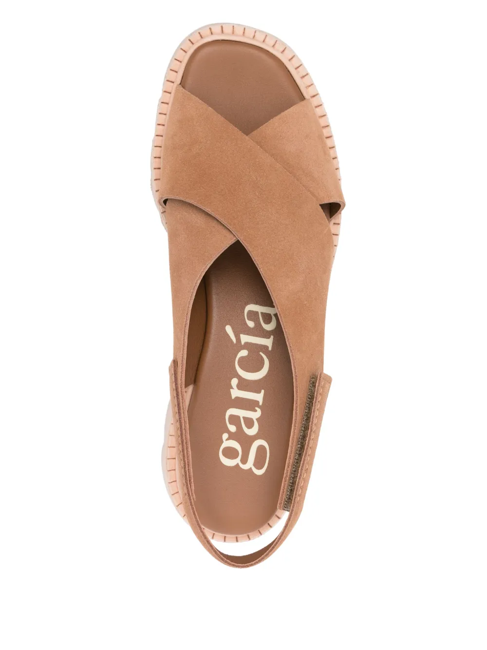 Pedro Garcia 40 mm Reme sandalen Bruin