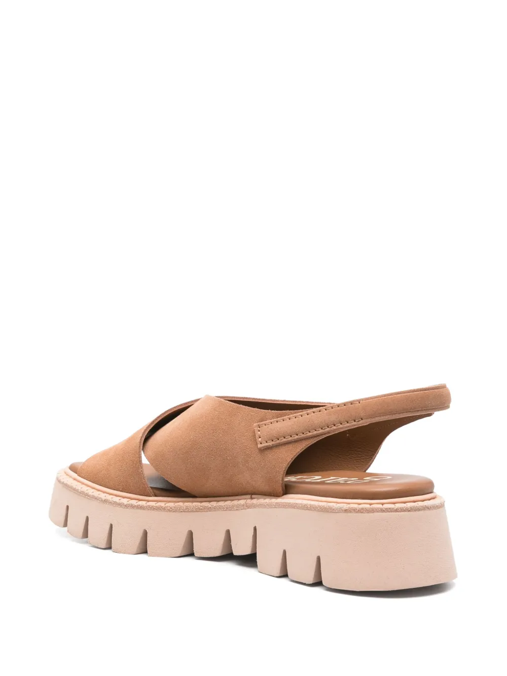 Pedro Garcia 40 mm Reme sandalen Bruin