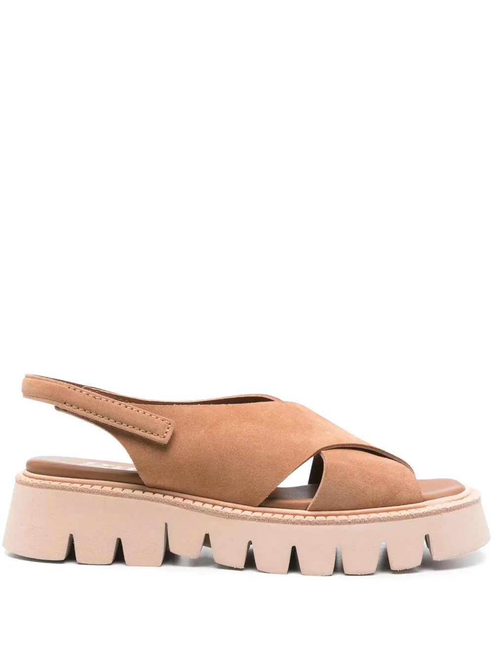 Pedro Garcia 40 mm Reme sandalen Bruin