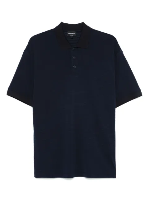Giorgio Armani t-shirt boutonné