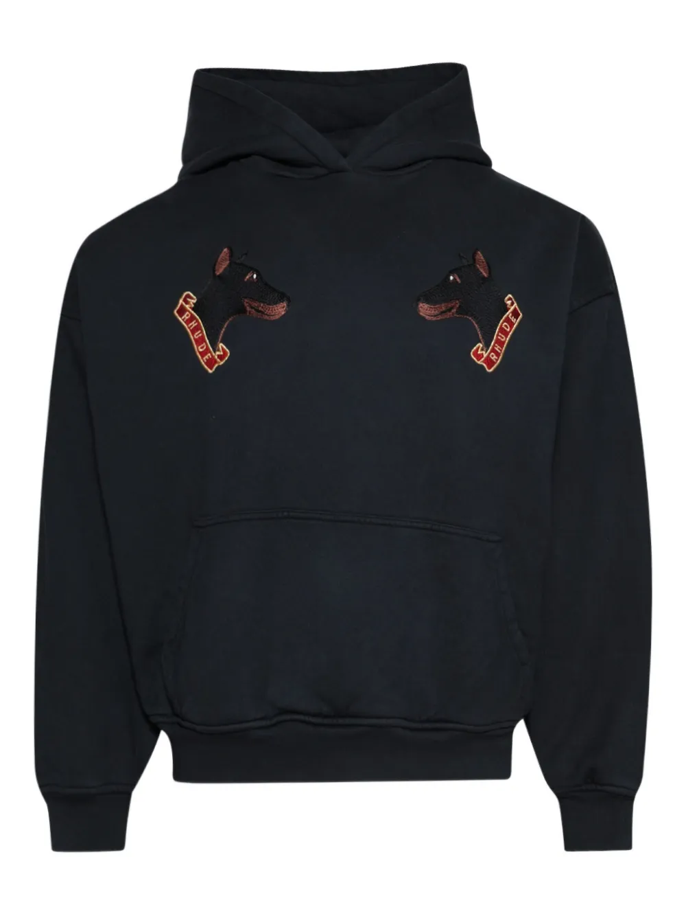 RHUDE エンブロイダリーパーカー - ブラック RHUDE エンブロイダリーパーカー - ブラック