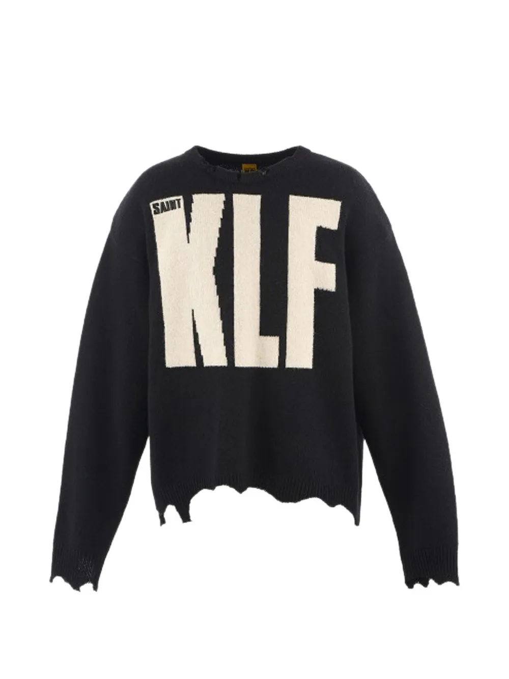 SAINT MXXXXXX x The KLF crew-neck sweater - Nero