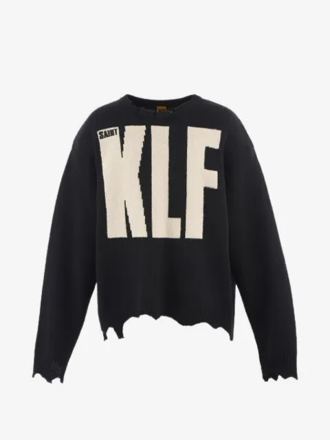 SAINT MXXXXXX suéter con cuello redondo en colaboración con The KLF