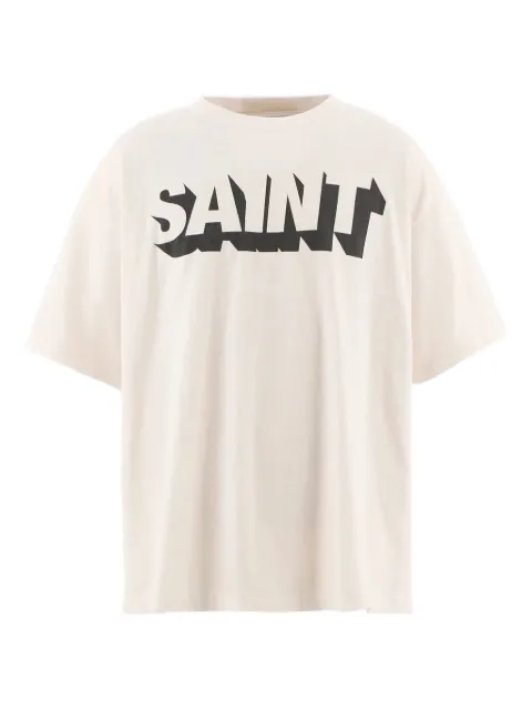 SAINT MXXXXXX logo-print short-sleeve T-shirt