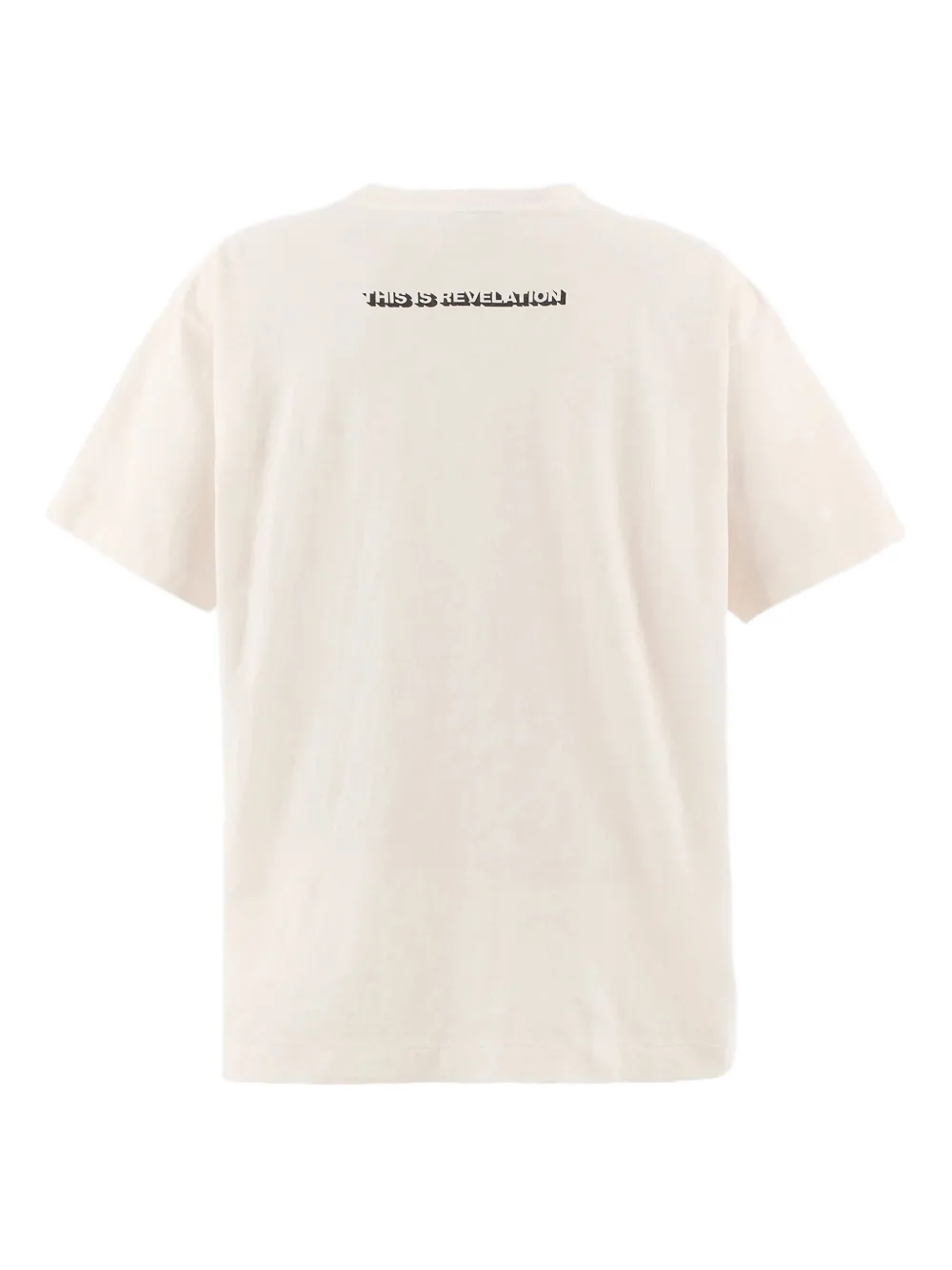 SAINT MXXXXXX T-shirt met logoprint Beige