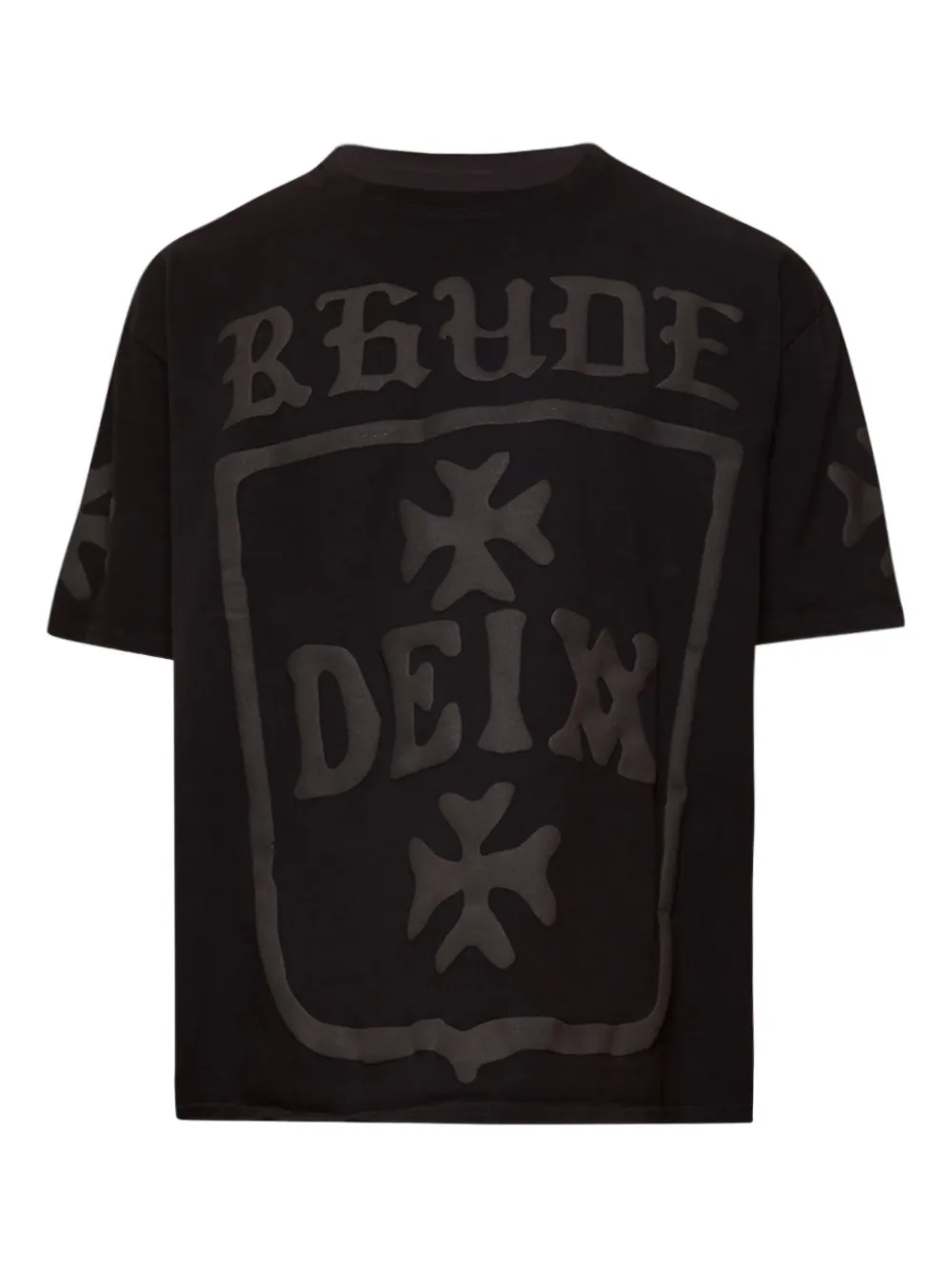 RHUDE graphic-print T-shirt Zwart
