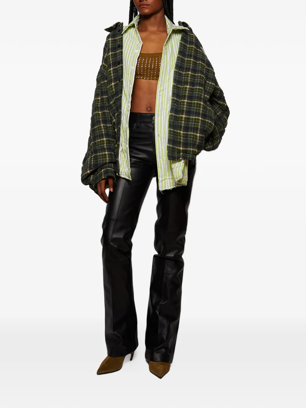 Natasha Zinko Hemdjacke mit Logo-Patch | Bomberjacken | Image 2