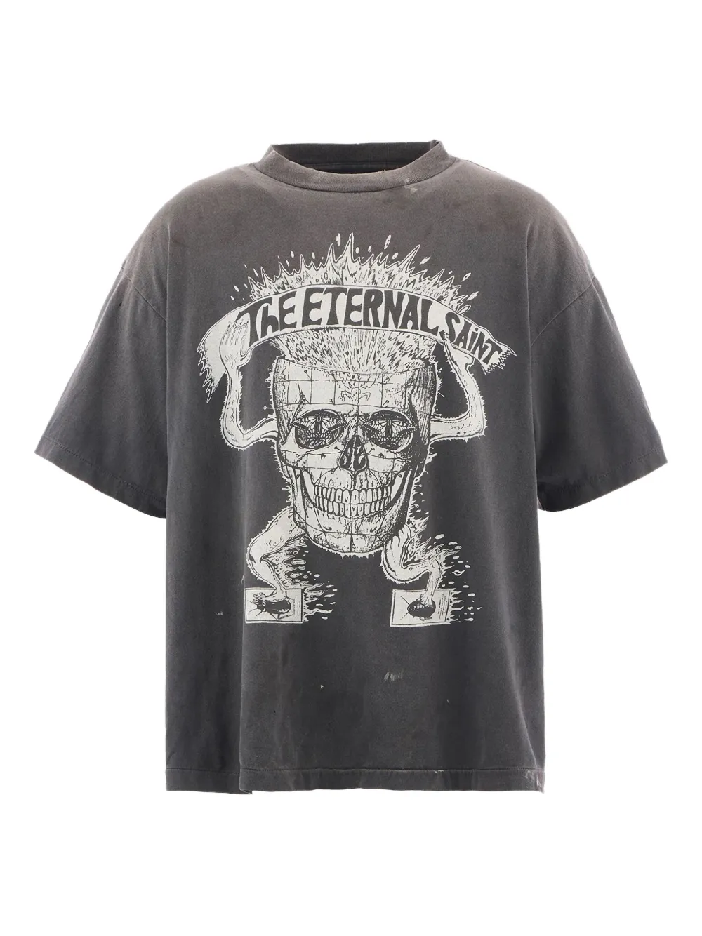 SAINT MXXXXXX playera con estampado gráfico | gris | Image 1