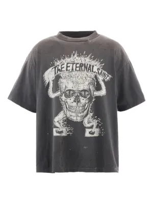 SAINT MXXXXXX x Cowboy Bebop graphic-print T-shirt | Black | FARFETCH