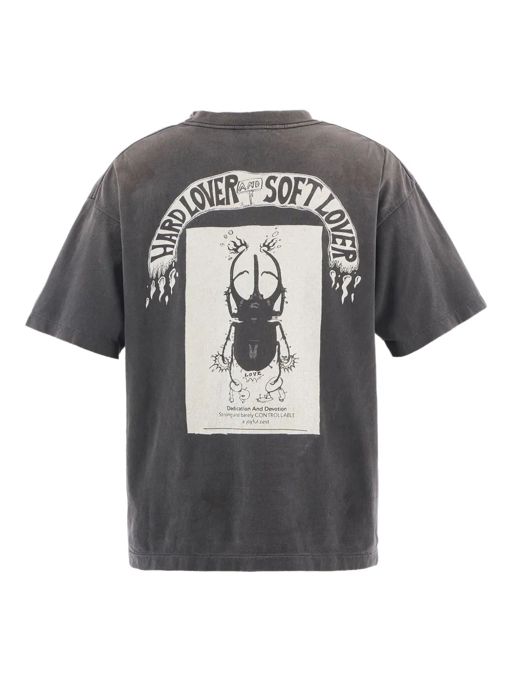 SAINT MXXXXXX graphic-print T-shirt - Grijs
