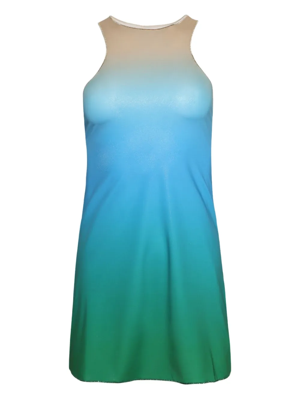 Oséree dégradé halterneck dress | Blue | Image 1