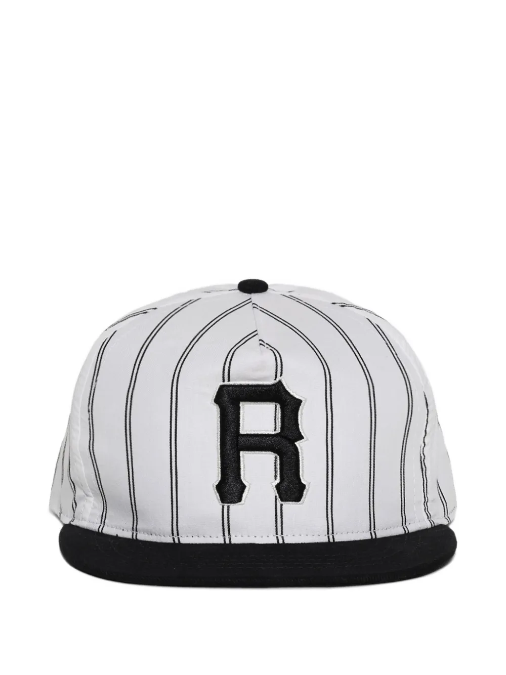 RHUDE pinstripe baseball cap | White | Image 1