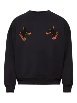 RHUDE トレーナー RHUDE トレーナー RHUDE Rhude Steel Sweatshirt | Black | FARFETCH