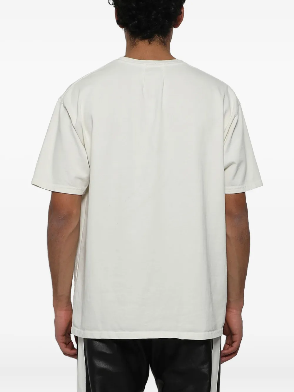 Rhude Vintage Graphic Crew Neck T-shirt In White