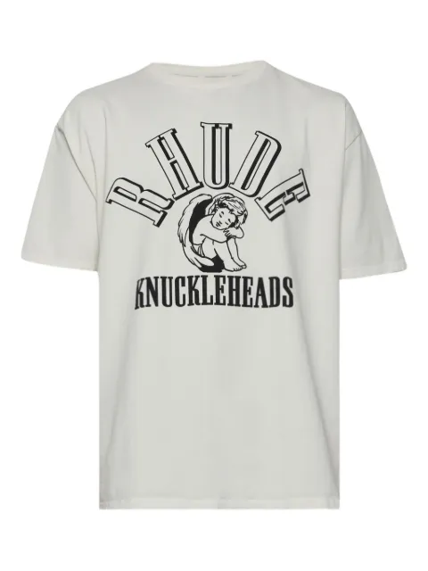 RHUDE t-shirt Knuckleheads en coton