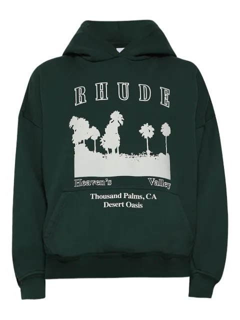 RHUDE graphic-print hoodie