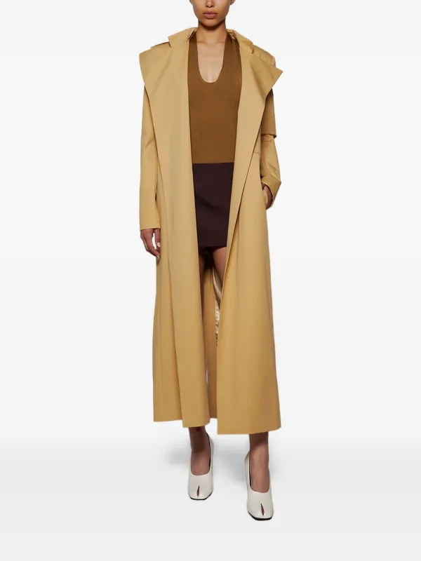 こて KHAITE Toto halter-neck Bodysuit | Brown | FARFETCH CA
