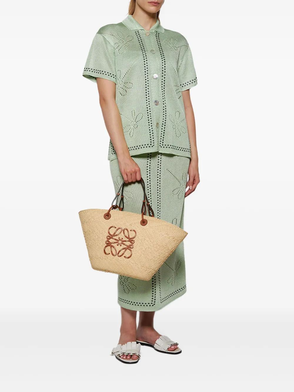 Calle Del Mar Garden Party dragonfly-pattern knitted skirt | Straight Skirts | Image 2