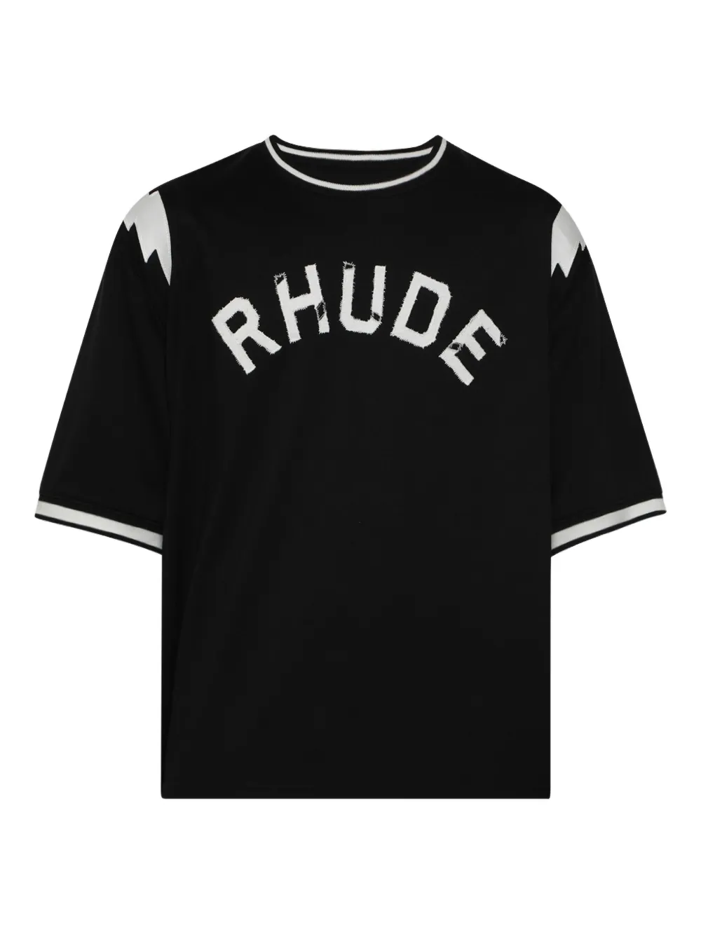 RHUDE playera Lightning Ringer | negro | Image 1