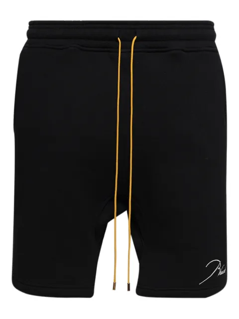 RHUDE drawstring track shorts