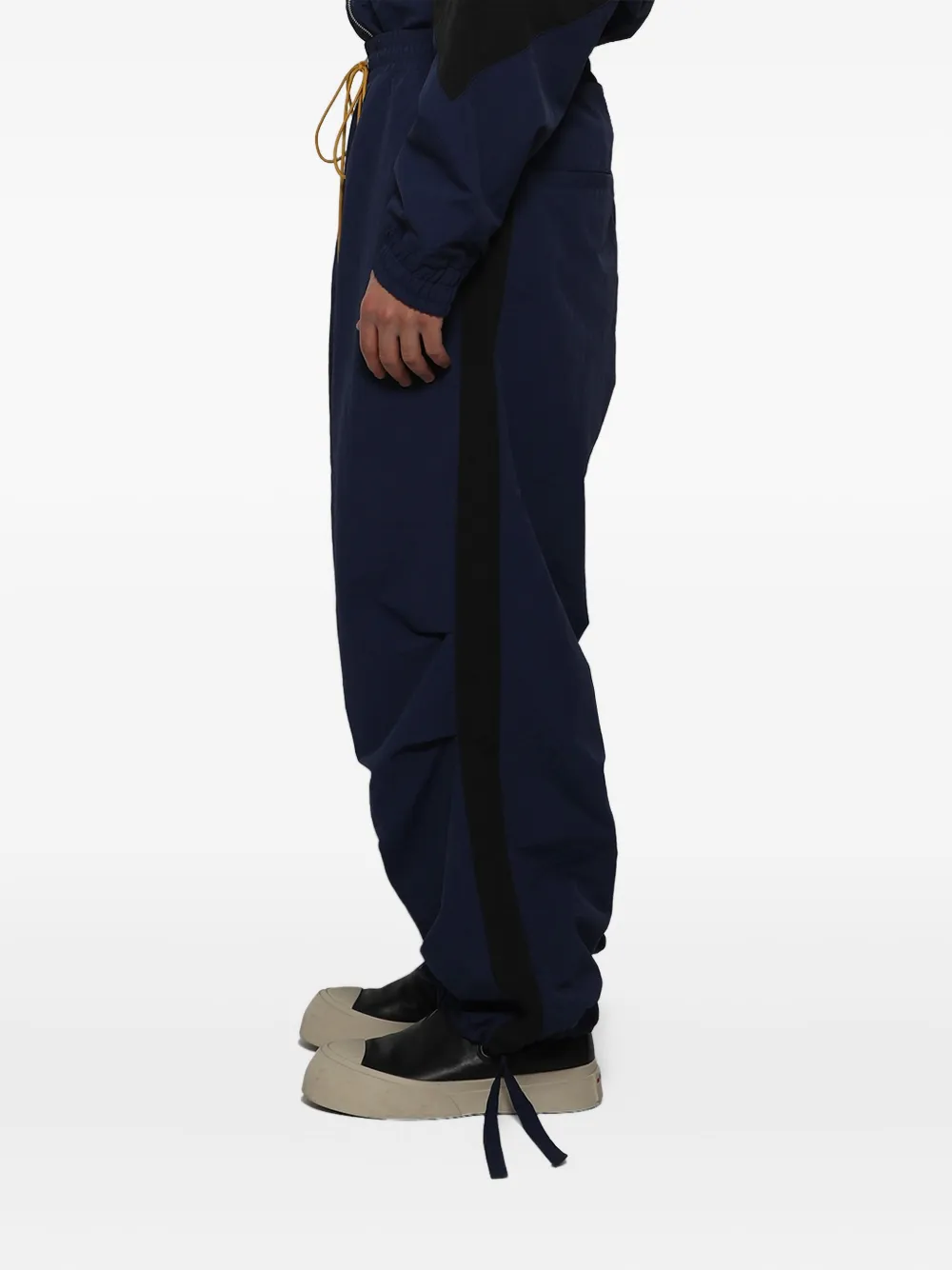 Rhude Drawstring Track Pants In Blue