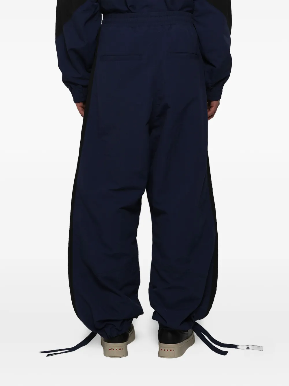 Rhude Drawstring Track Pants In Blue