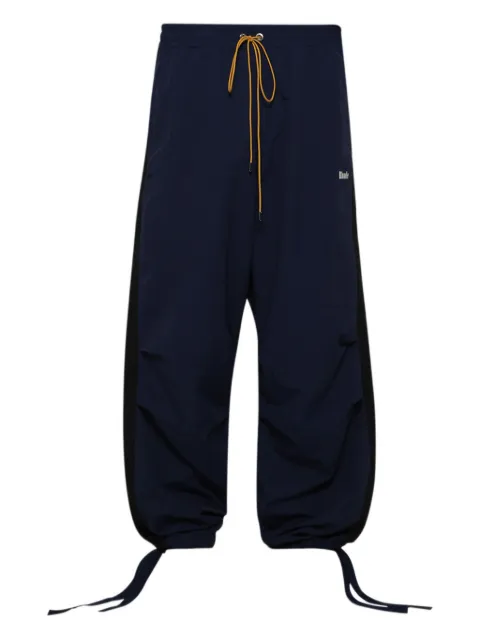 RHUDE pants con cordón en la cintura
