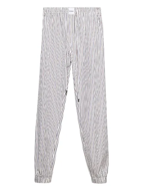 The Attico striped drawstring long pant