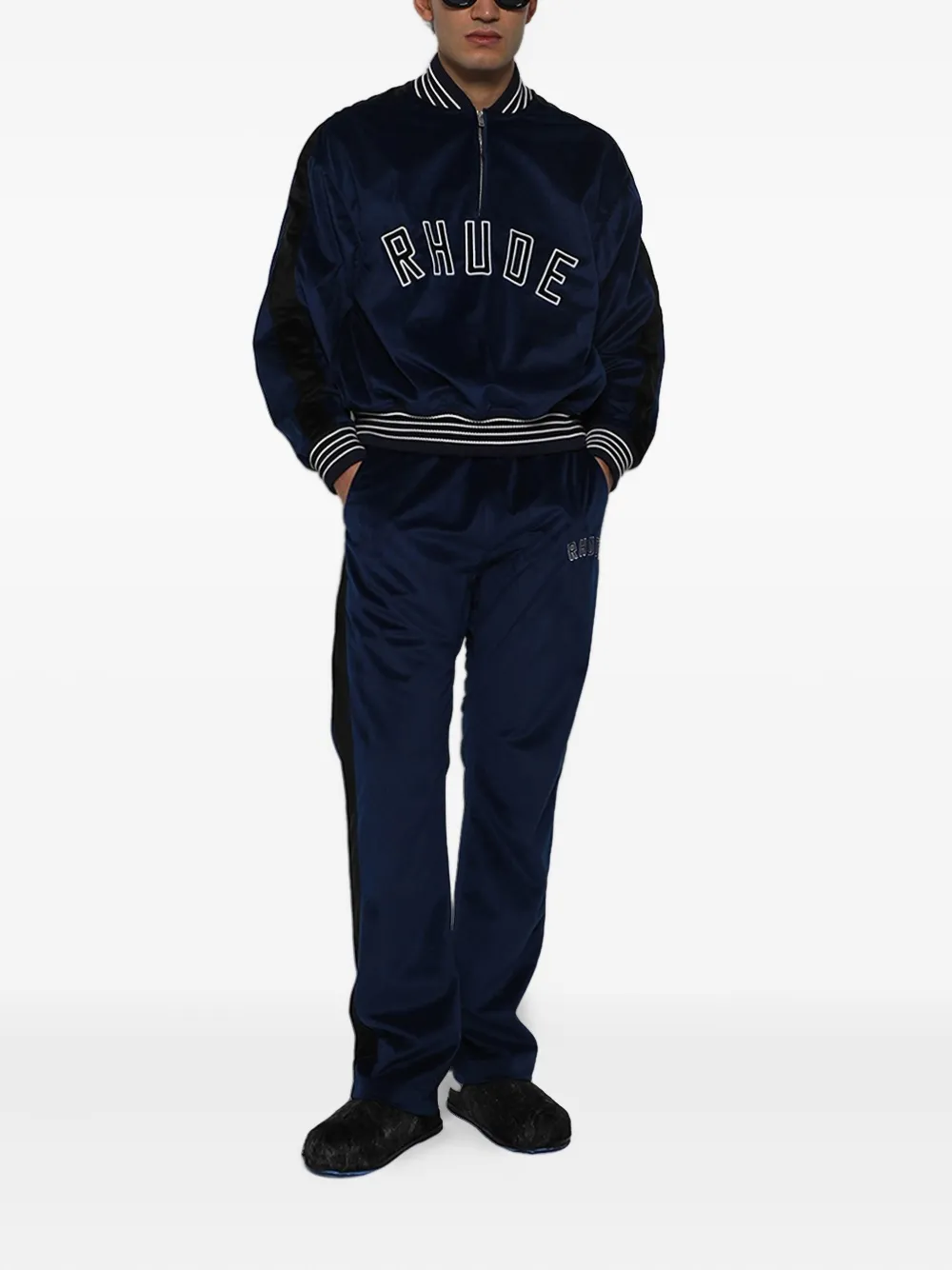 RHUDE chamarra universitaria con cierre | Chamarras bomber | Image 2
