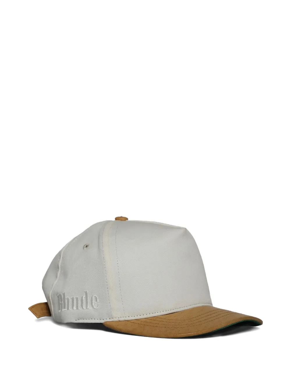 RHUDE Pet met geborduurd logo - Wit