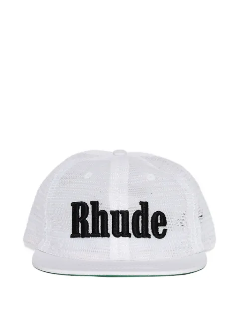 RHUDE logo-embroidery mesh baseball cap