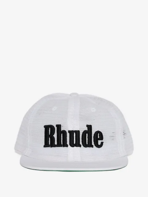 RHUDE logo-embroidery mesh baseball cap